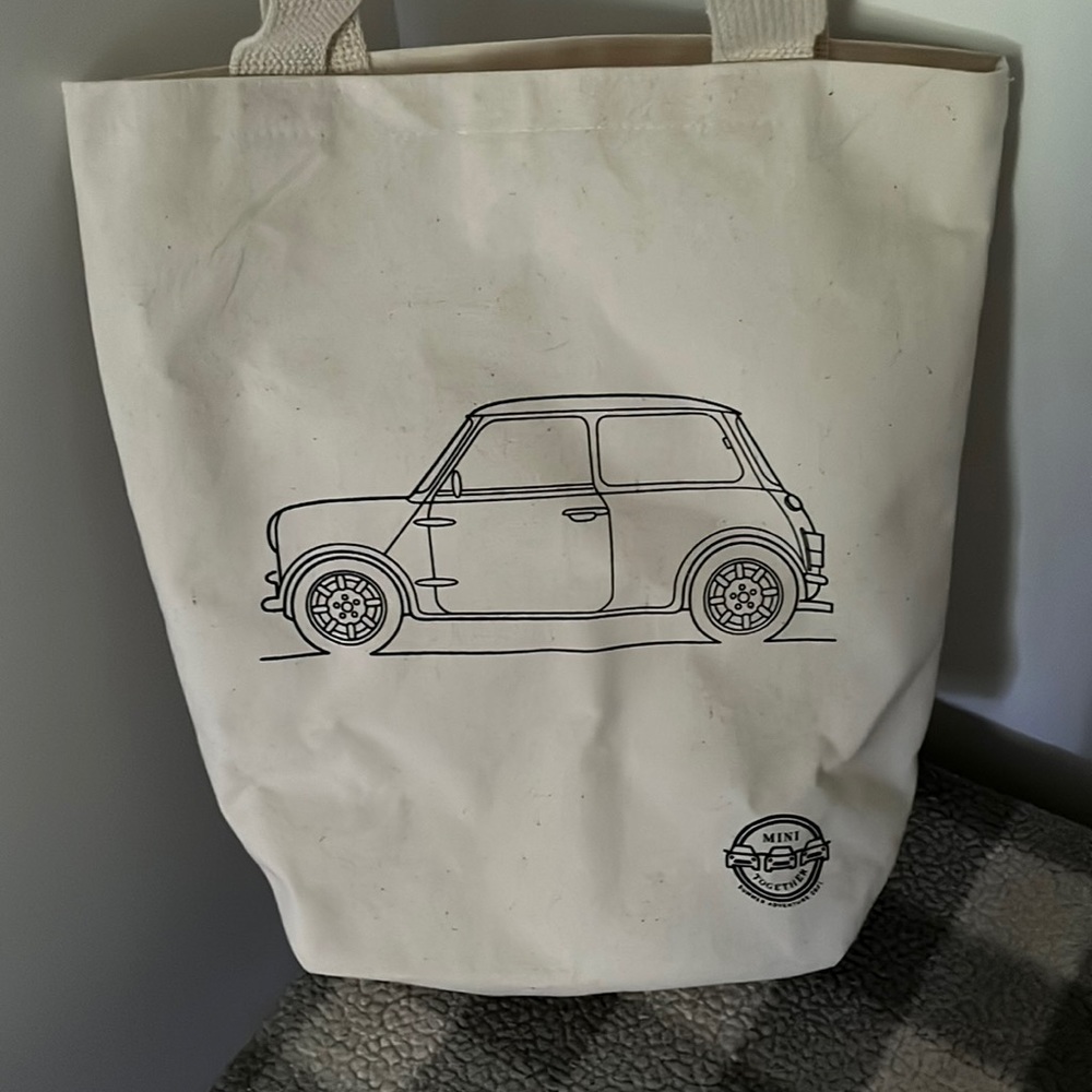 Mini Cooper Canvas Tote Bag